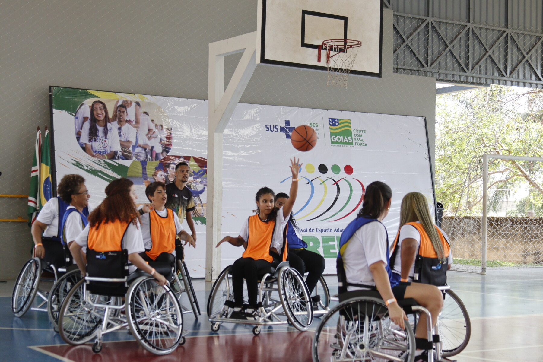 Jogo de Basquete de cadeira de rodas Fead 2023.JPG